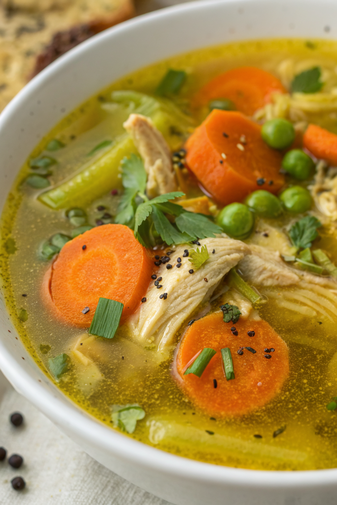 Anti Inflammatory Turmeric Chicken Soup Recipe