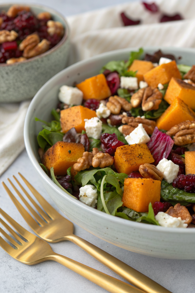Butternut Squash Feta Salad Recipe