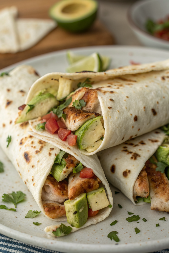 Chicken Avocado Wrap Recipe