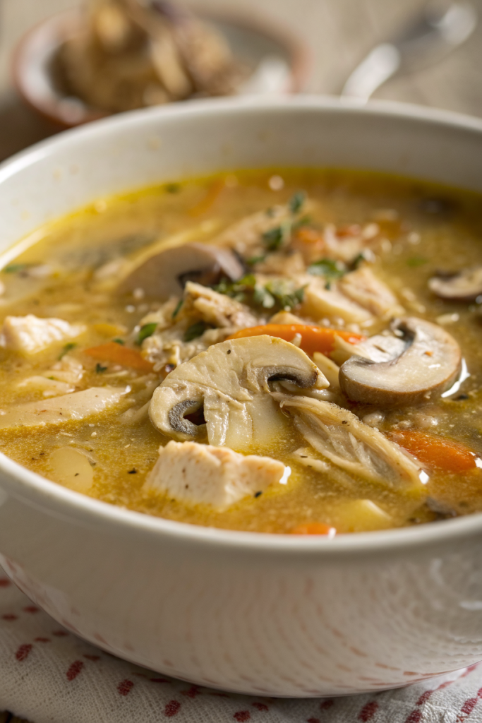 Chicken Mushroom Soup Recipe