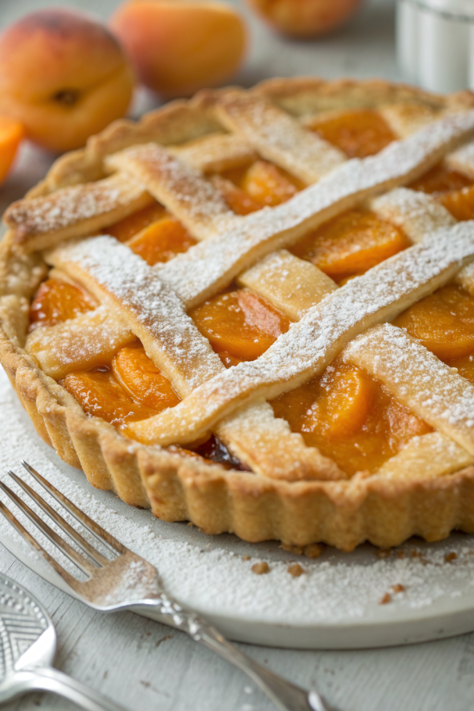 Classic Apricot Pie with Flaky Butter Crust