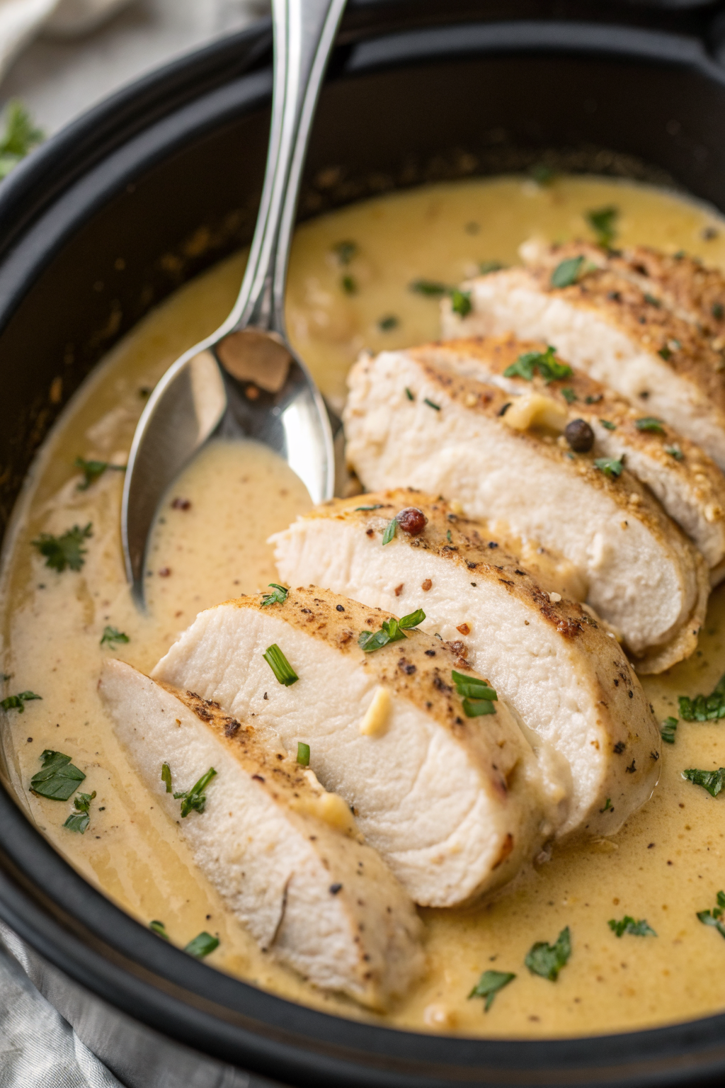 Creamy Crock Pot Ranch Chicken Recipe