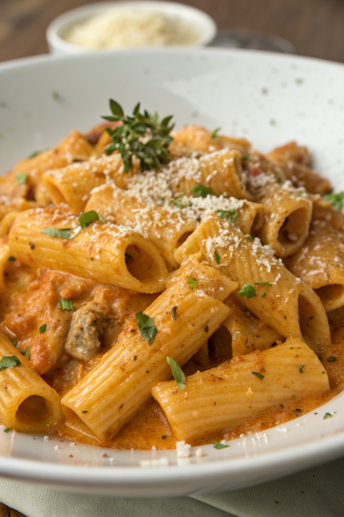 Creamy Parmesan Pumpkin Pasta Recipe