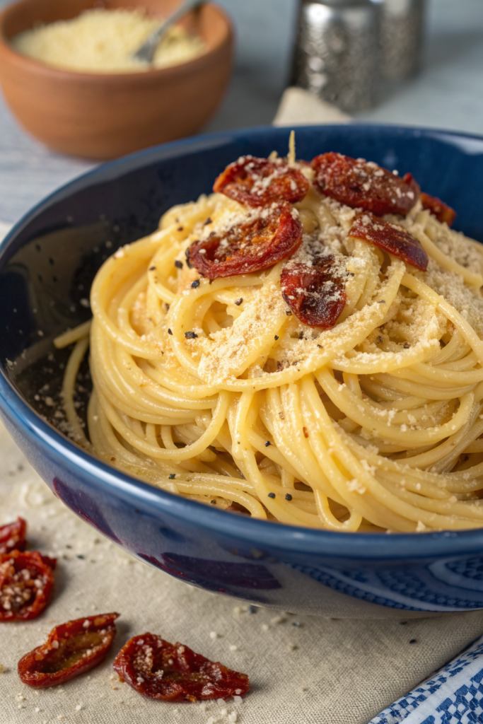Creamy Roasted Garlic Butternut Squash Pasta Recipe