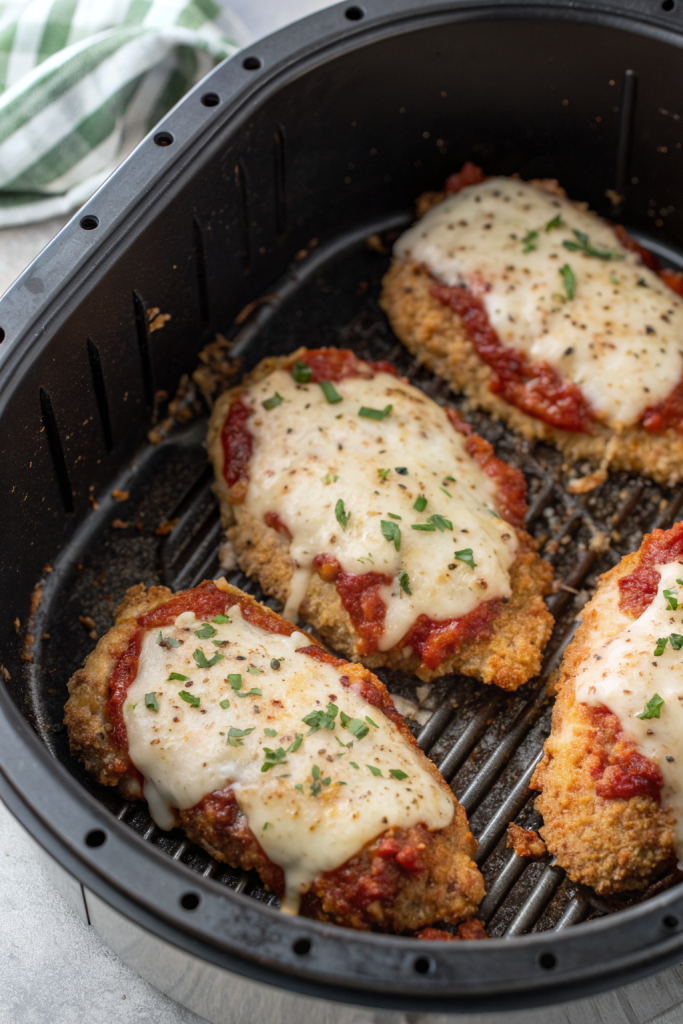 Crispy Air Fryer Chicken Parmesan Recipe