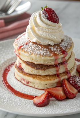 Fluffy Japanese Souffle Pancakes Recipe