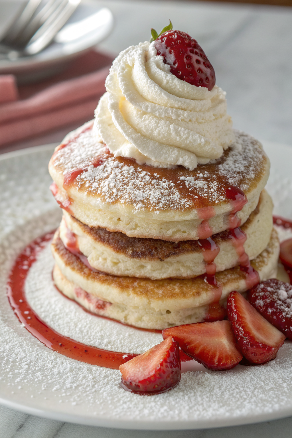 Fluffy Japanese Souffle Pancakes Recipe