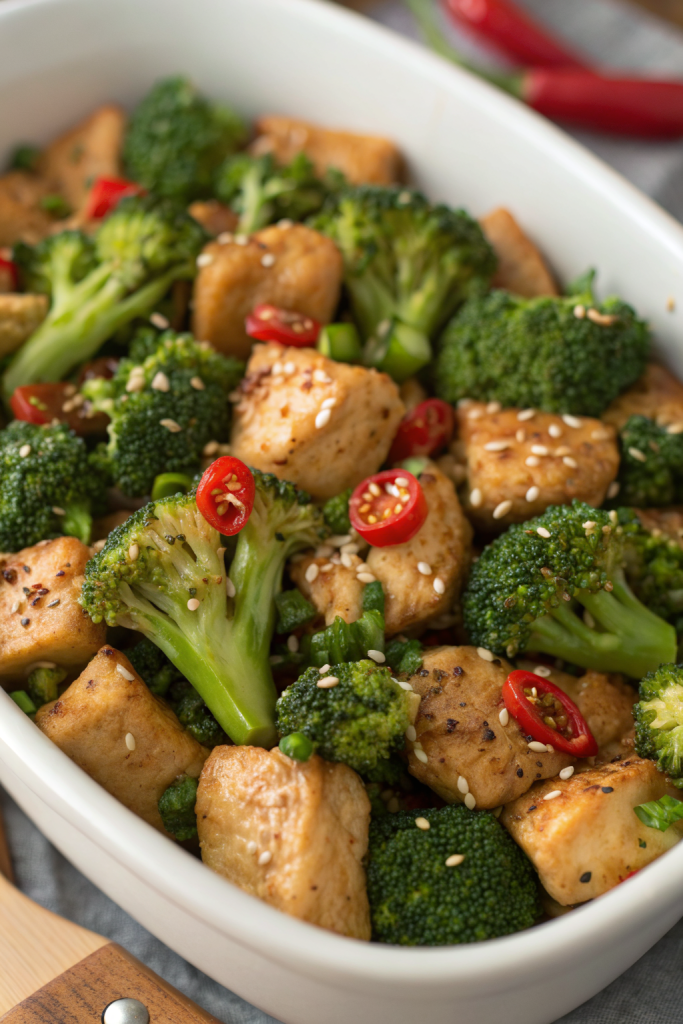 Garlic Butter Chicken & Broccoli Recipe