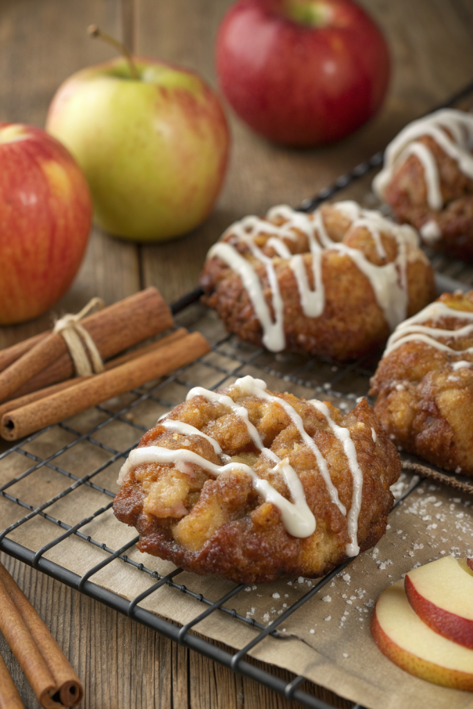 Gluten-Free Air Fryer Apple Fritters Recipe