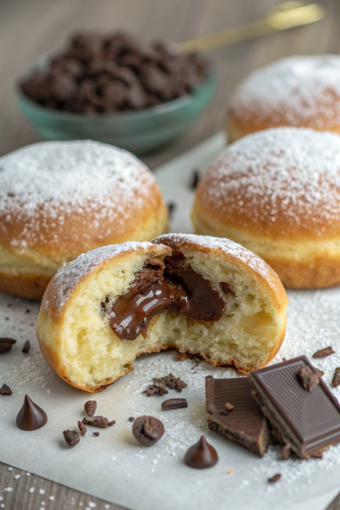 Hazelnut Cream Beignets Recipe