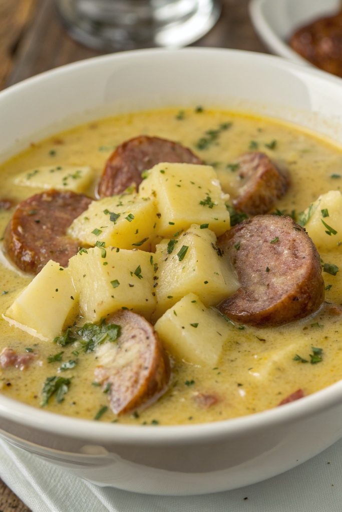 Instant Pot Cajun Potato Soup Recipe