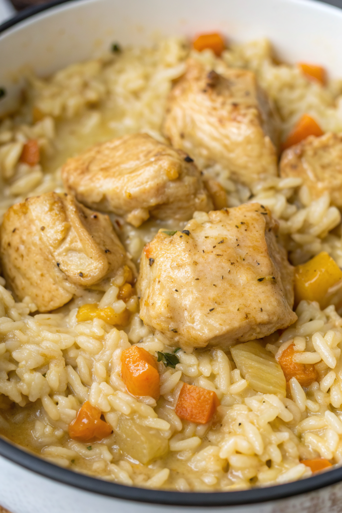 Instant Pot Creamy Chicken and Rice
