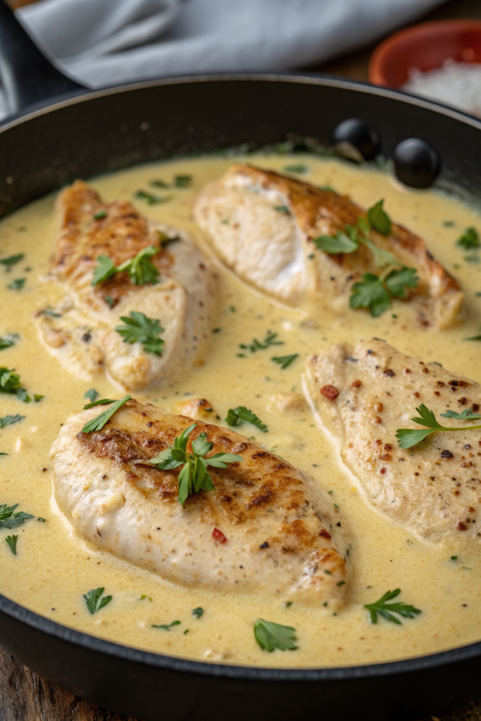 Instant Pot Garlic Parmesan Chicken Recipe