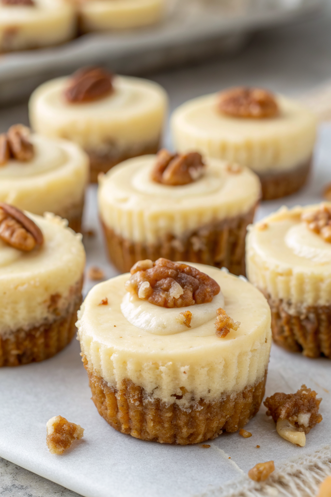 Mini Caramel Cheesecakes Recipe