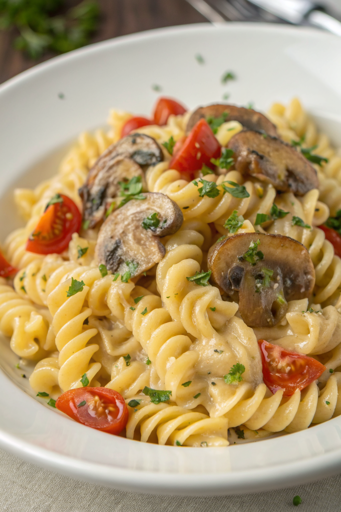 One Pot Mushroom Stroganoff Recipe