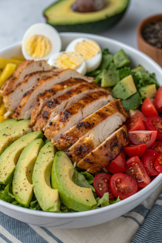 Paleo Grilled Chicken Cobb Salad Recipe