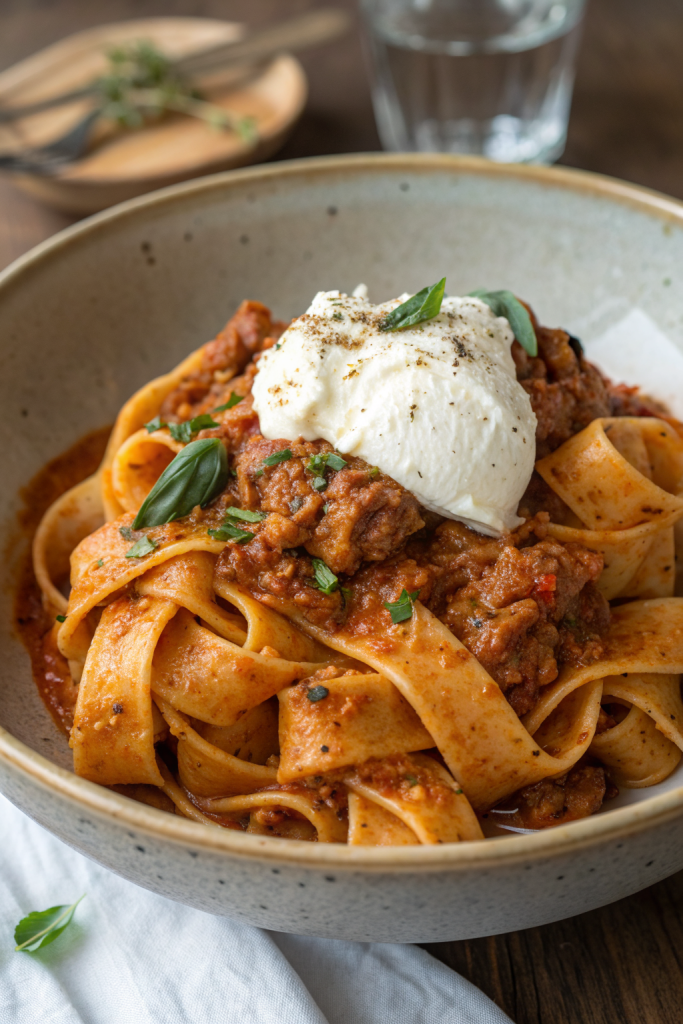 Pumpkin Beef Bolognese Recipe