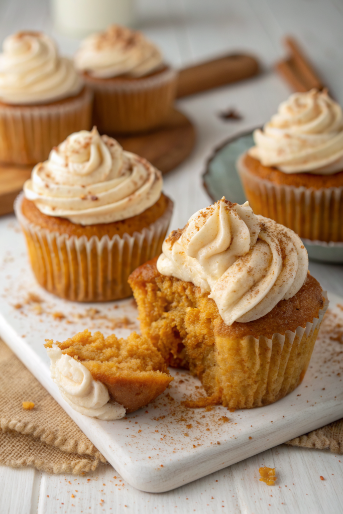 Pumpkin Cheesecake Cupcake Recipe