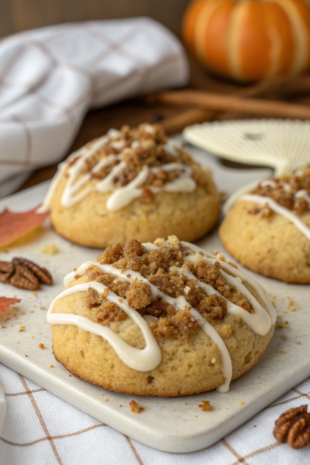 Pumpkin Coffee Cake Cookies Recipe
