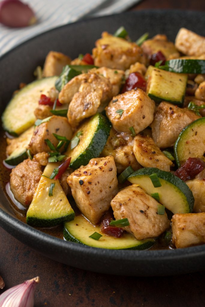 Quick Chicken Zucchini Stir Fry Recipe