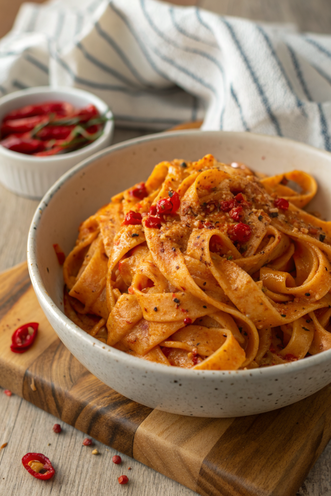 Spicy Butternut Squash Pasta Recipe