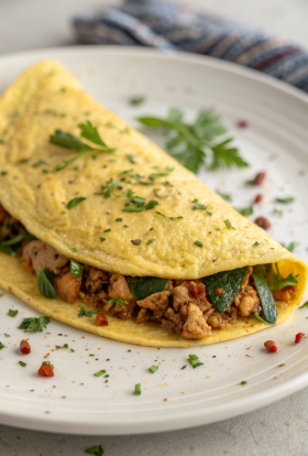 Tasty Vegan Tofu Omelette Recipe